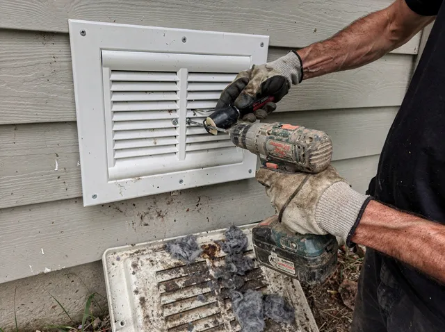Dryer Vent Cover Replacement in New Franklin