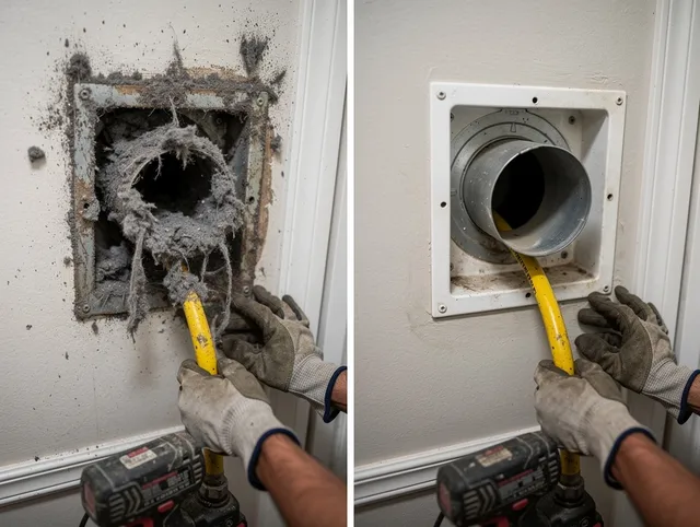 Expert gas dryer vent cleaning by New Franklin Dryer Vent Cleaning in New Franklin