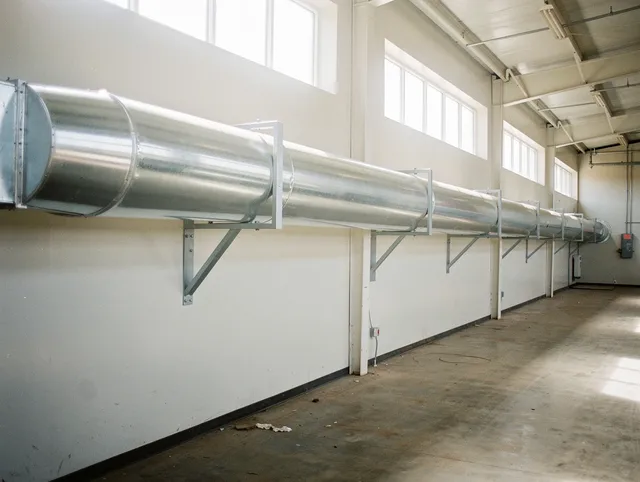 New Franklin Dryer Vent Cleaning team performing heavy-duty industrial dryer vent cleaning in New Franklin